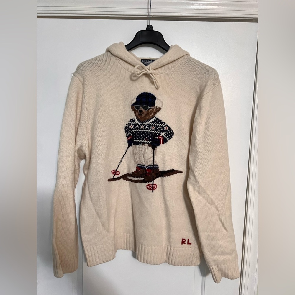 XXL Polo Bear hoodie by Ralph Lauren ~ worn once~
